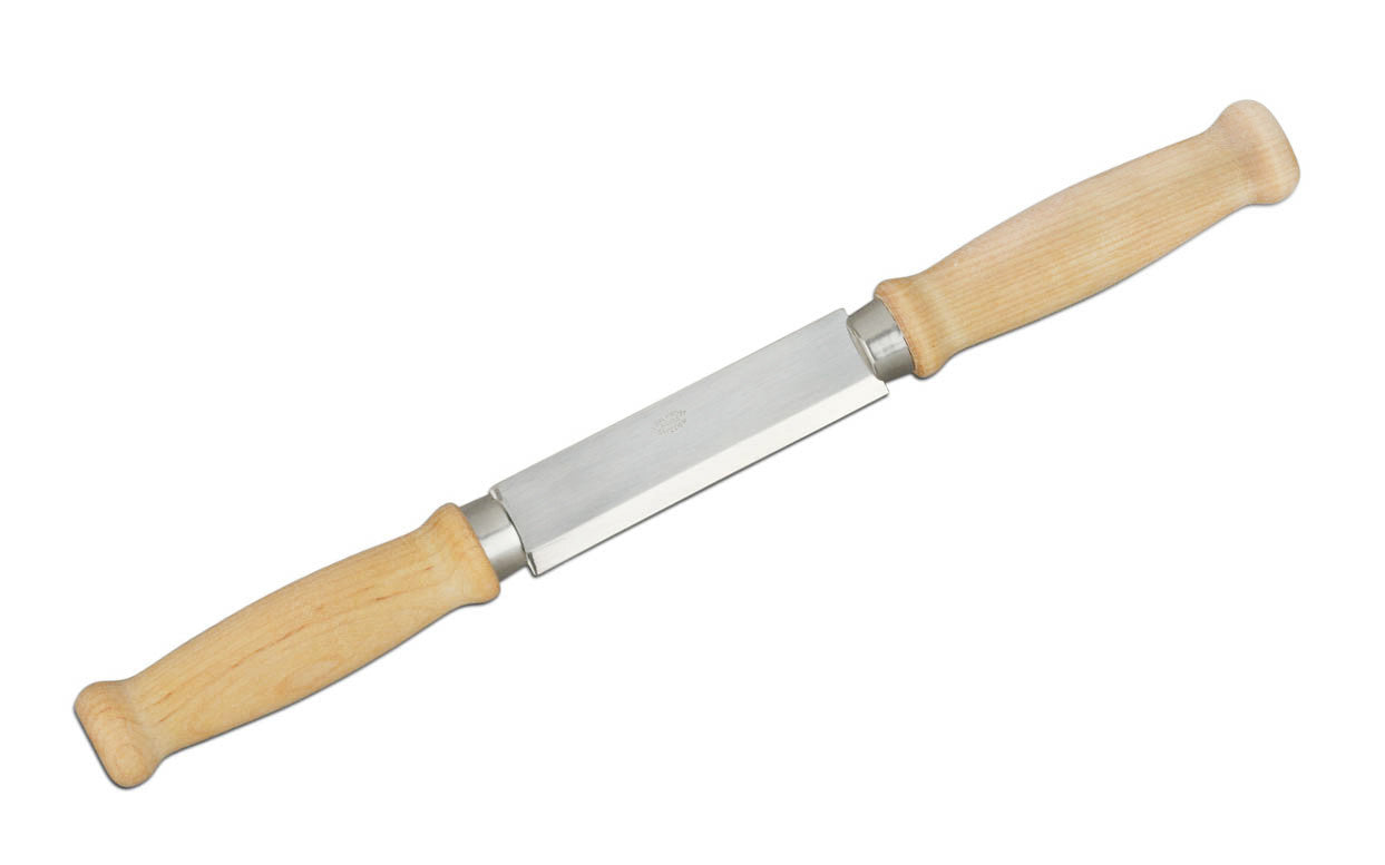 Mora of Sweden "Eric Frost" Classic Wood Splitter ~ Carbon Steel Blade ~ Made in Östnor, Sweden · Made of quality high carbon steel ~ 4-1/2" long blade ~ Razor-sharp blade ~ May be used as a drawknife ~ Traditional & classic ~ Mora 11729 ~ 7391846013778