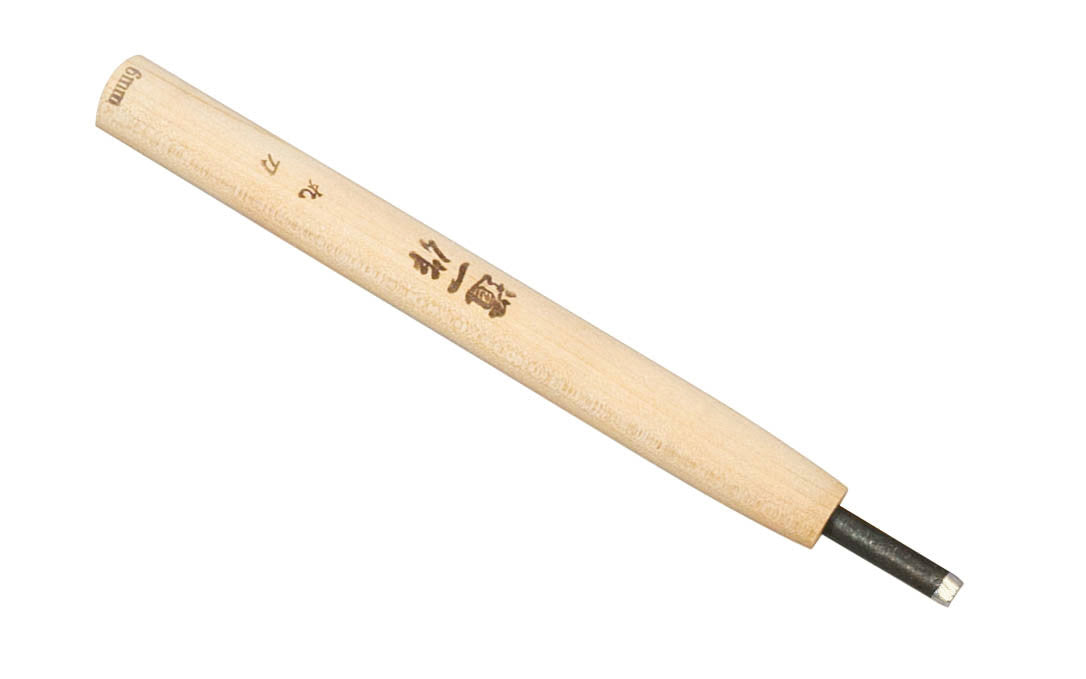 Michikazu Carving Chisel ~ #8 Gouge 1/4" Wide ~ Made in Japan