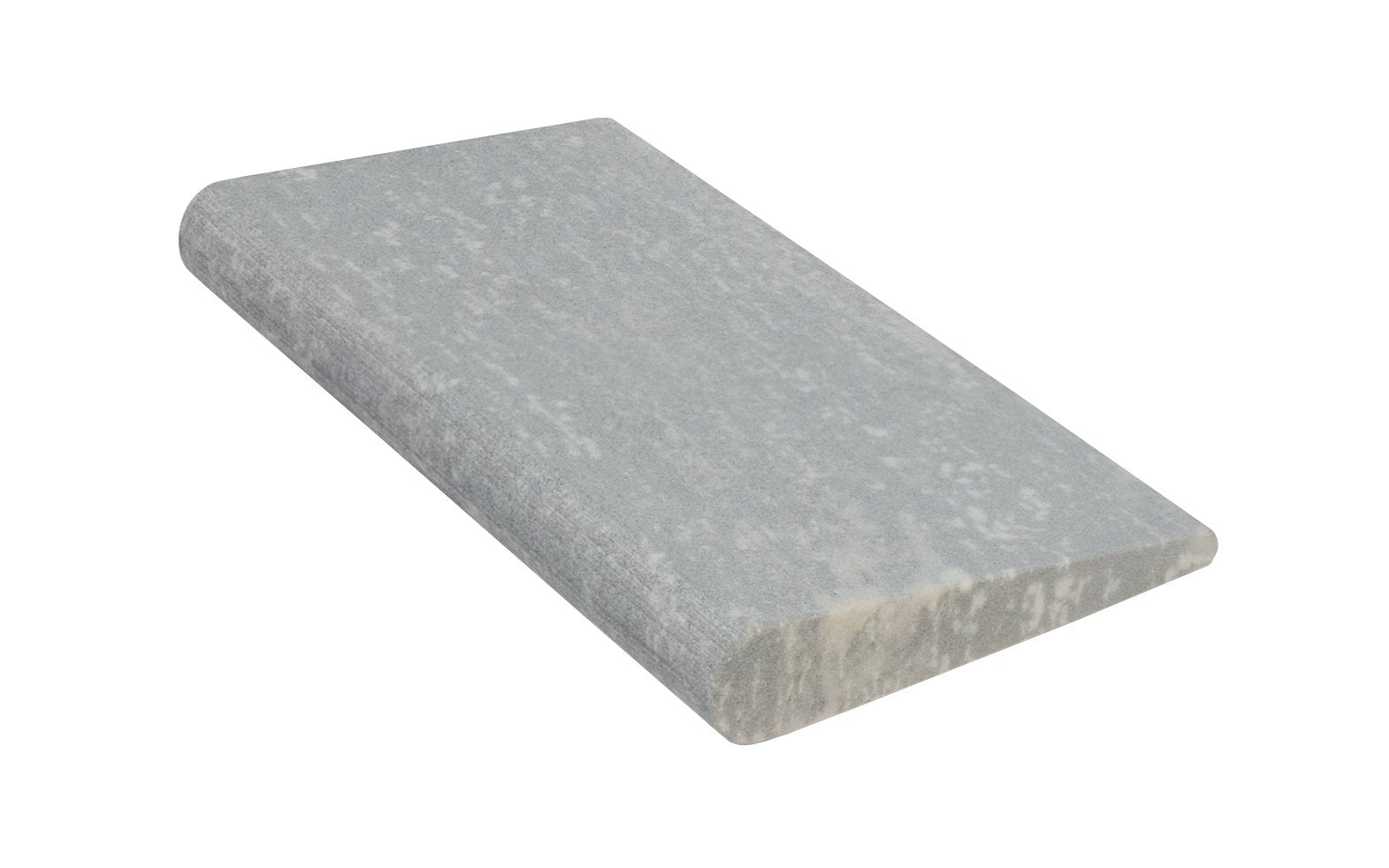Round Radius Edge, Hard Arkansas Slip Stone ~ 4" x 2"  x  3/8" < 1/2" - Made in USA - Made in Arkansas ~ Perfect for sharpening & polishing small chisels, gouges, instruments, & tools - For the final edge on woodworking cutting tools - Model No. FAS-4-P