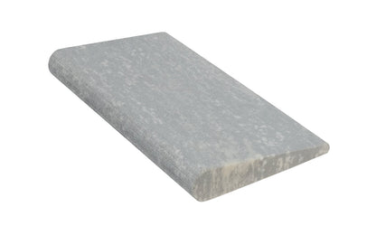 Round Radius Edge, Hard Arkansas Slip Stone ~ 4" x 2"  x  3/8" < 1/2" - Made in USA - Made in Arkansas ~ Perfect for sharpening & polishing small chisels, gouges, instruments, & tools - For the final edge on woodworking cutting tools - Model No. FAS-4-P