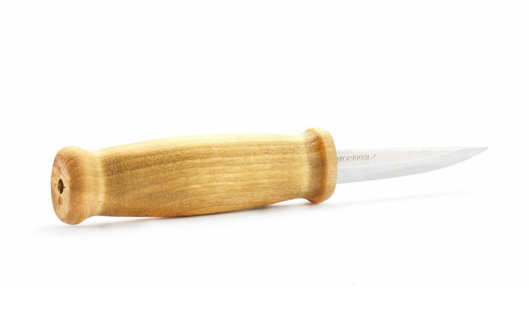 Mora of Sweden "Eric Frost" Laminated Steel Knife ~ Tang Extends Through Handle