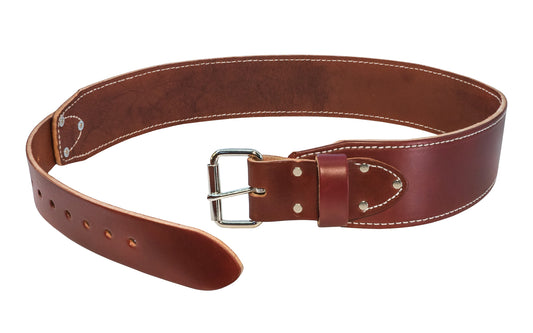 Occidental Leather Extra Large HD Ranger Work Belt ~ Model 5035XL - Made of genuine leather - Made in USA  - 759244084900 - XL Occidental Belt - Leather Work Belt - 3" wide - Large Buckle - Constructed entirely of the highest quality 12-14 oz bridle leather - Edge stitched for quality, appearance & strength - 5035 XL - 45" Mid range - 52" Length