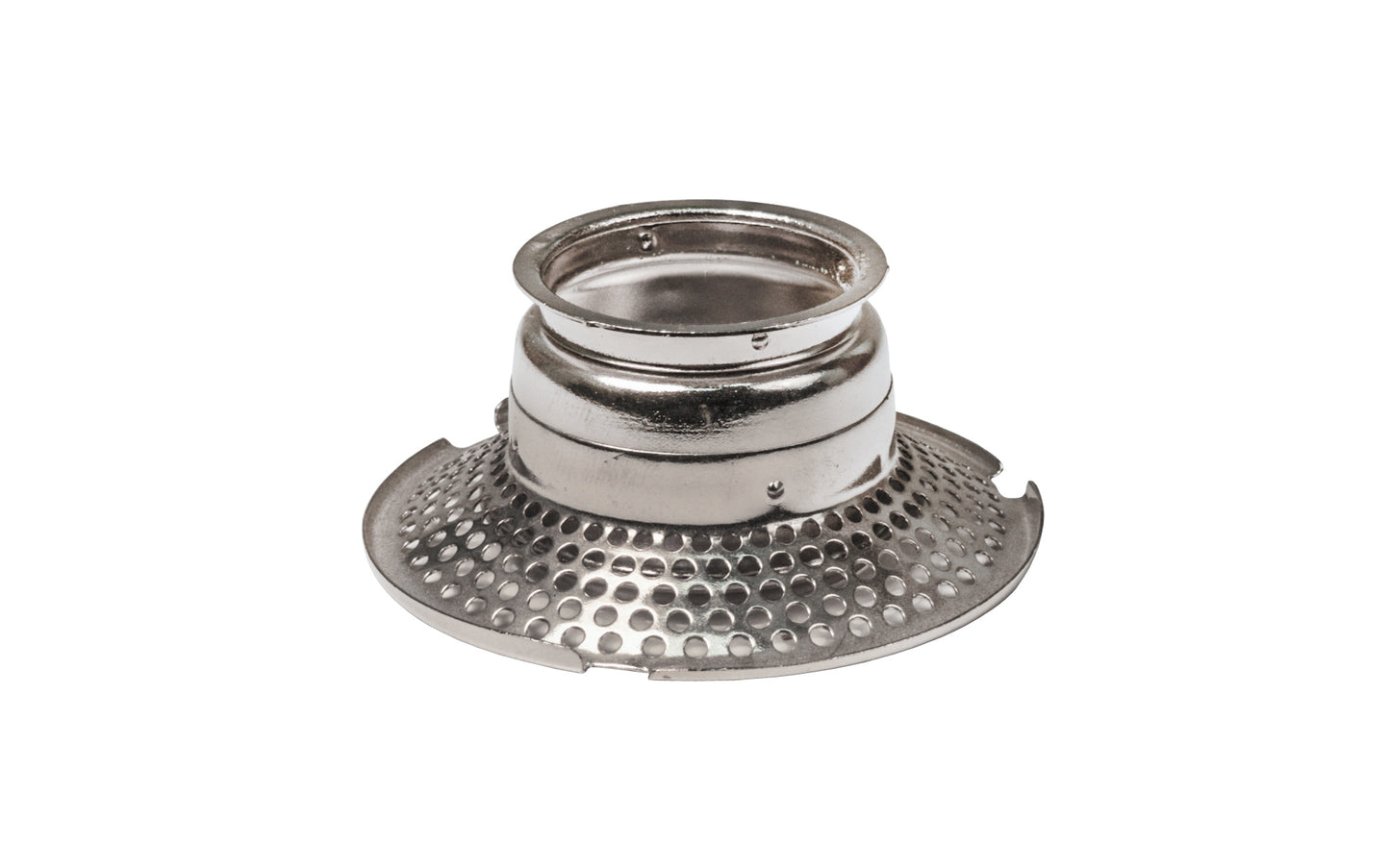 Aladdin Nickel Outer Wick Tube ~ N238N This quality 'Aladdin Nickel Outer Wick Tube' helps to properly distribute airflow in the lamp. Brass material - nickel finish. Use in 23, 23A, 23E60.