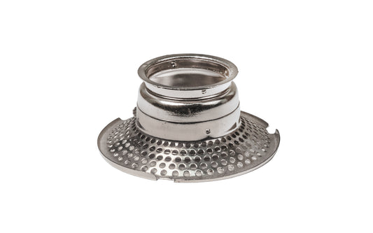 Aladdin Nickel Outer Wick Tube ~ N238N This quality 'Aladdin Nickel Outer Wick Tube' helps to properly distribute airflow in the lamp. Brass material - nickel finish. Use in 23, 23A, 23E60.