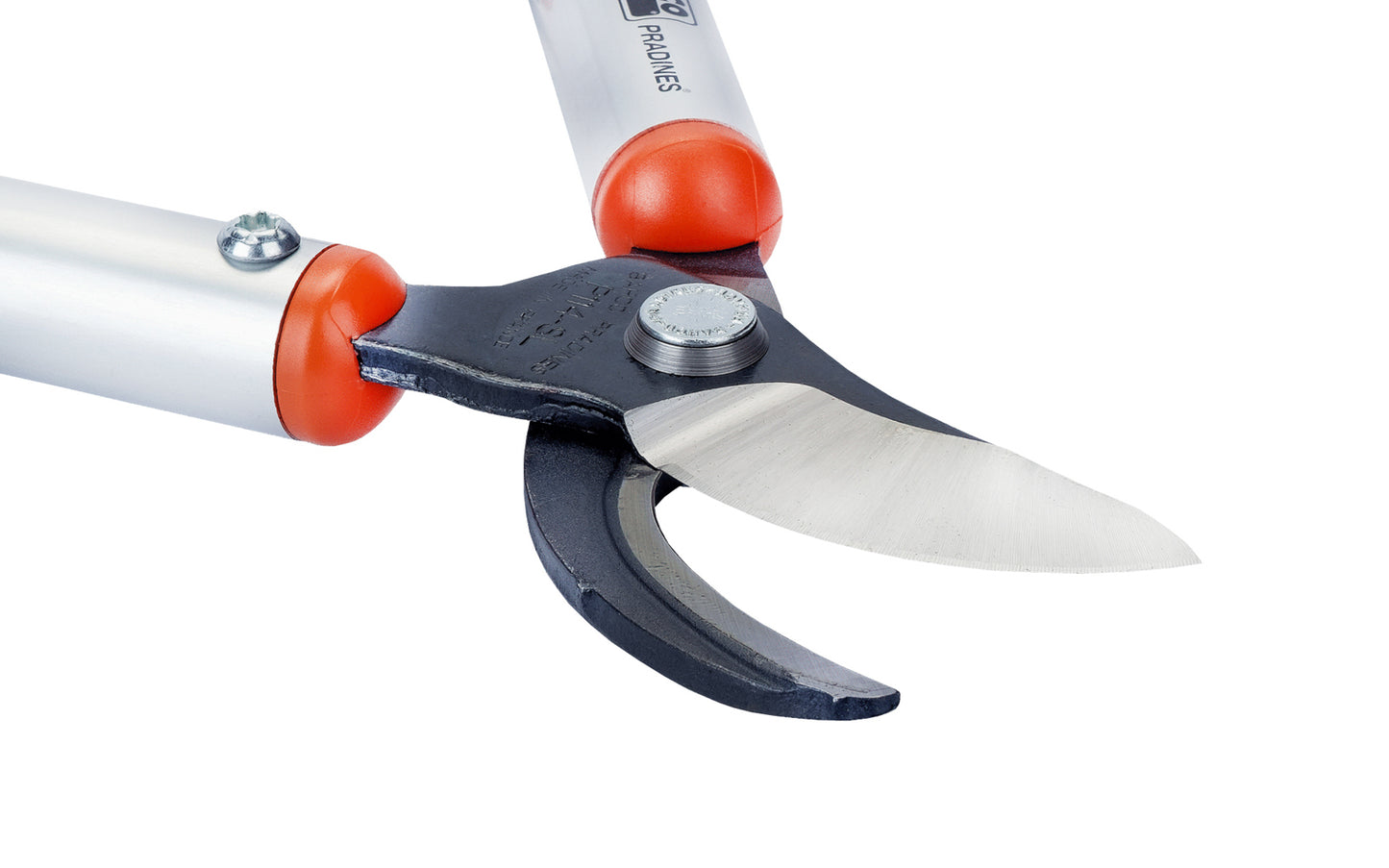 Bahco 20" Professional Bypass Loppers with Aluminum Handles. For pruning soft & green wood mainly in vineyards & orchards. Very sharp, professional ground blades ensure a clean cut. "California" style with narrow cutting head for easy access & quick, precise cuts. Model P114-SL-50. Made in France. 7311518301156