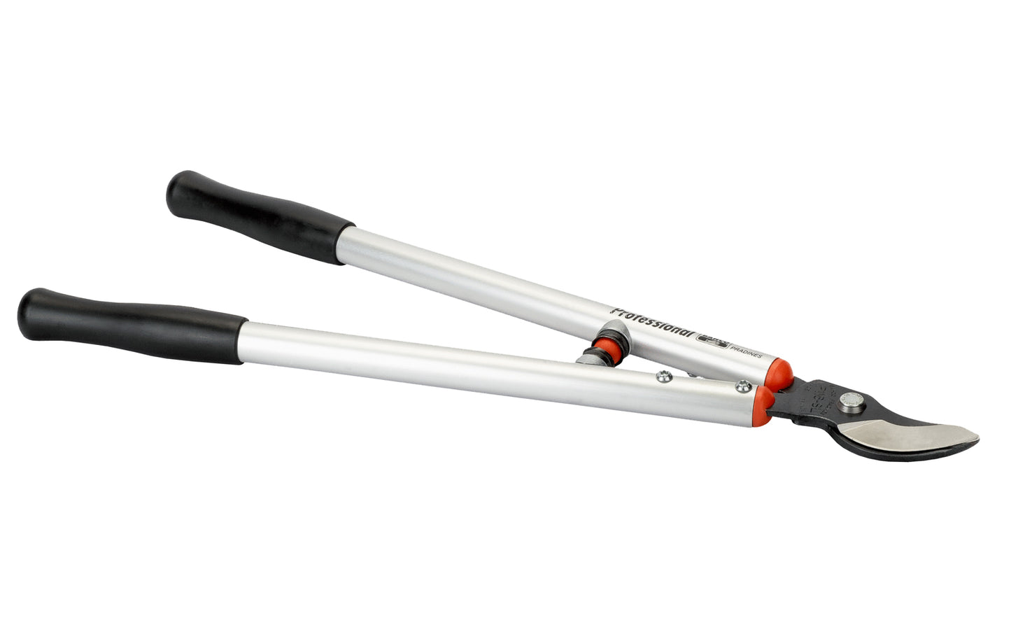 Bahco 24" Professional Bypass Loppers with Aluminum Handles. For use in vineyards, orchards & for landscaping activities. Very sharp, professional ground blades ensure a clean cut. "Evolving Bevel" cutting head - Two different edge radii for quick & powerful cuts. Model P116-SL-60. Made in France. 7311518301125