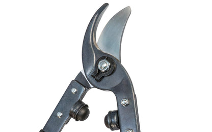 Bahco 20" Professional Bypass Loppers with Steel Handles. For pruning soft & green wood mainly in vineyards & orchards. Very sharp, professional ground blades ensure a clean cut. "California" style with narrow cutting head for easy access & quick, precise cuts. Model P14-50. Made in France. 7311518324667
