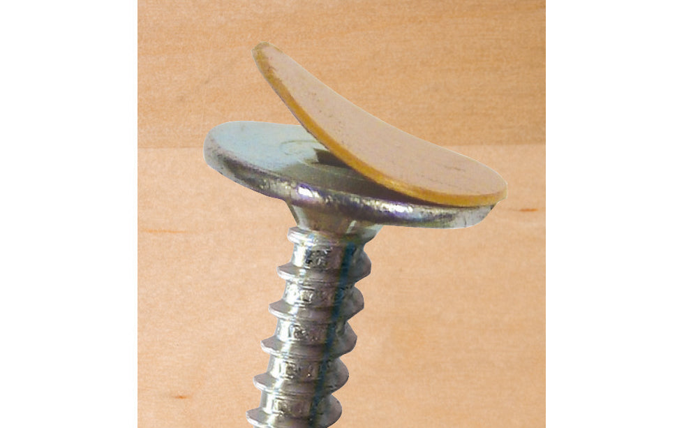 FastCap 4" Powerhead Cabinet Screws - T20 Torx Head ~ 100 Pack - PHZ8.4"-100PC - 9/16" Diameter Head