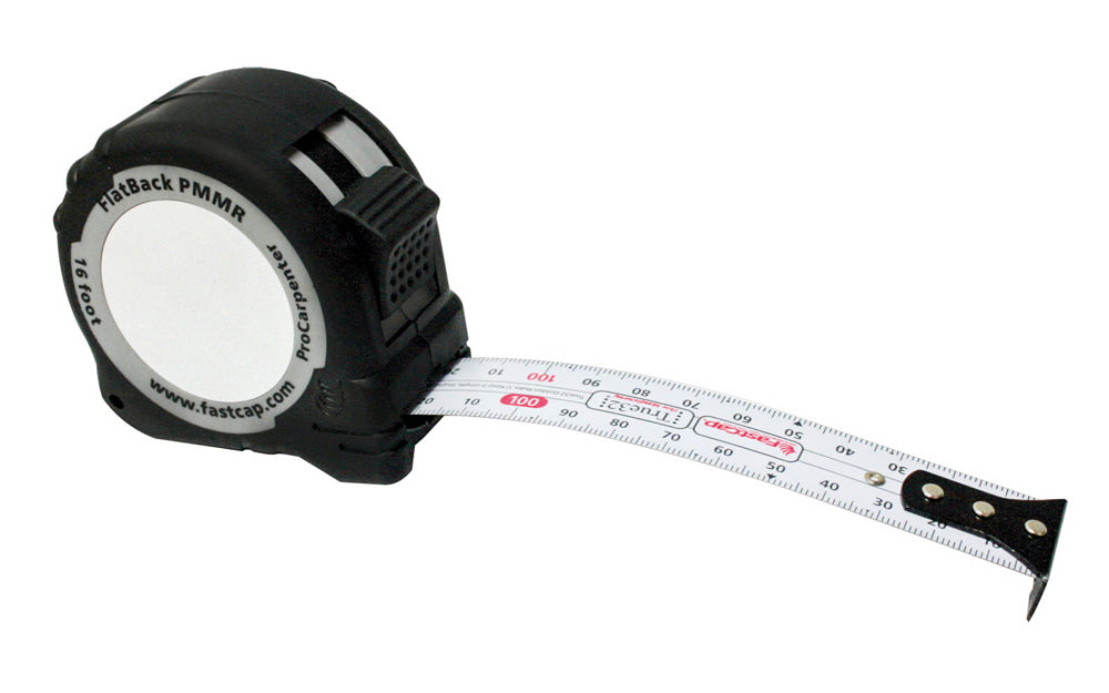 FastCap FlatBack Metric Tape Measure - Metric Reverse style - Metric increments down to millimeters ~ 5M - Model No. PMMR-FLAT16 ~ 663807999443