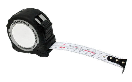 FastCap FlatBack Metric Tape Measure - Metric Reverse style - Metric increments down to millimeters ~ 5M - Model No. PMMR-FLAT16 ~ 663807999443
