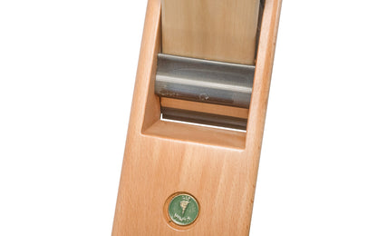 Made in Germany · Ulmia ~ Model No. HW1a-54 ~ 2-1/8" wide cutter blade (30 mm) ~ shorter jointer plane made by Ulmia in Germany. For trimming & level planing of surfaces, joints, & straight edges. Particularly suitable for processing large workpieces with long surface areas, used for shaving & joining. White Beech Sole