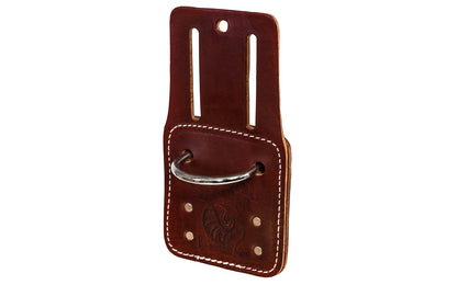 Occidental Leather Hammer Holder ~ 5012 - Made in USA ~ Made of Sturdy Thick Leather - 2" Projection  -  Holster - Fits up to a 3" work belt - Extra Thick Leather - Riveted