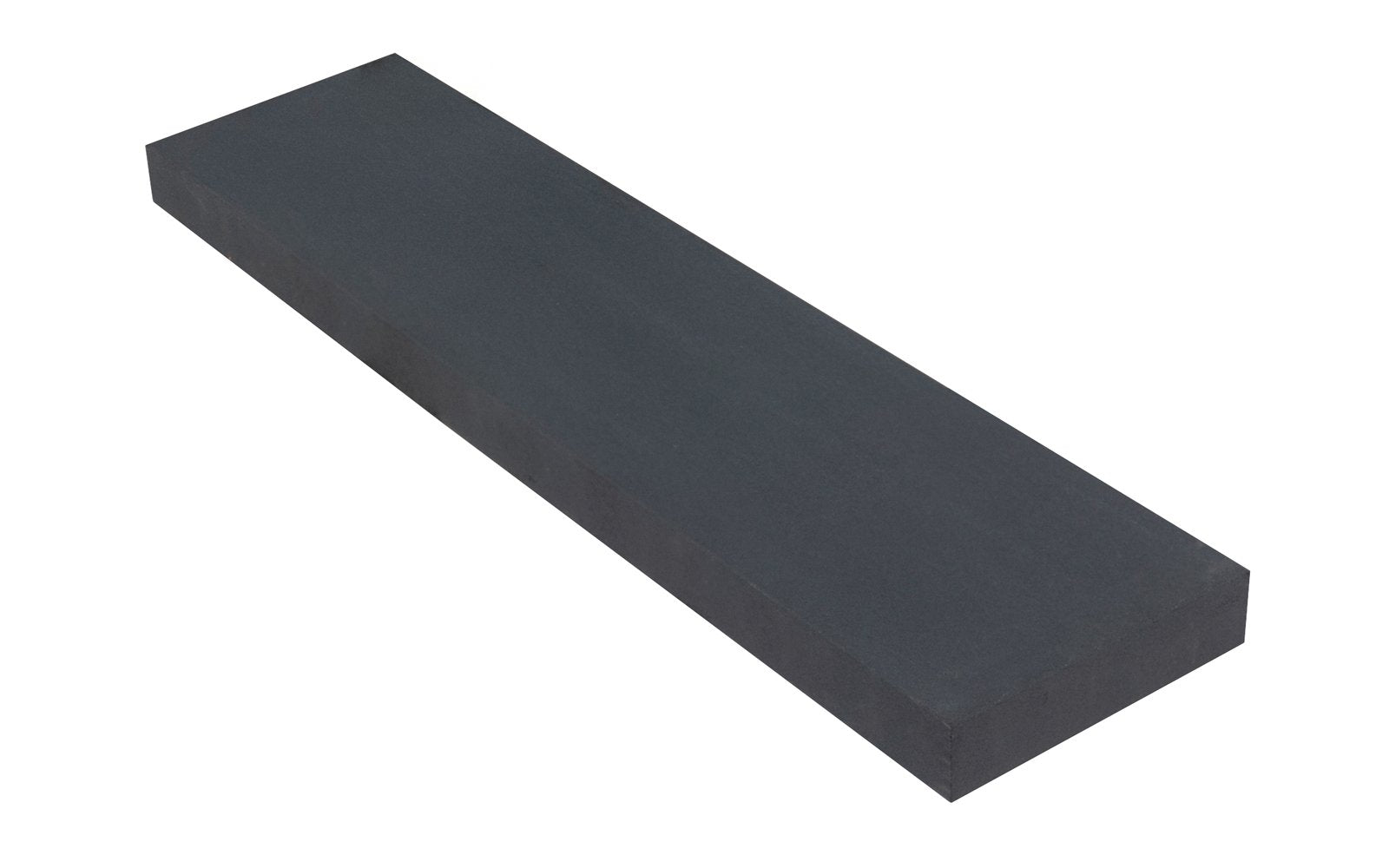 Black Hard Arkansas Bench Stone with Wooden Box ~ 8" x 2" - Made in USA ~ Model No. BAB-82-C - Super-fine stone, it is sometimes referred to as the "Surgical Black Arkansas Stone". It is great for putting an ultimate edge on your tools & knives. Many people use the Black Hard Arkansas Stone for the final finish on blades