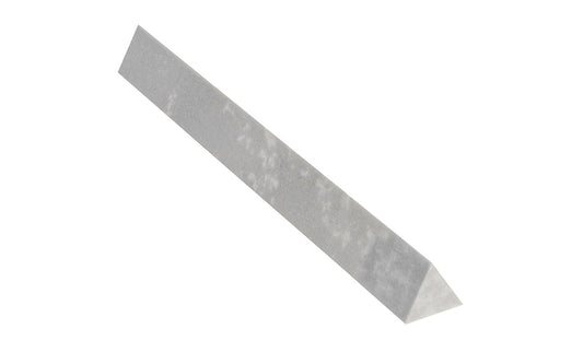 Hard Arkansas Triangle File Stone ~ 4" x 3/8" x 3/8" - Made in USA ~ Super-fine stone that is satisfactory for the final edge on woodworking cutting tools & knives ~ Triangle Shape - Model No. FAF4-133-T