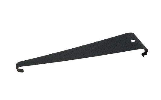 Triangle-shaped rasp hand sander replacement blade made by Tajima Tools in Japan. Designed for sanding wood, aluminum, plastic materials, it's a great for tight areas. Coarse grit. Sands 6x faster than sandpaper & lasts about 100x longer. Blade is replaceable. Model SAB-20A. Made in Japan. 4975364050564