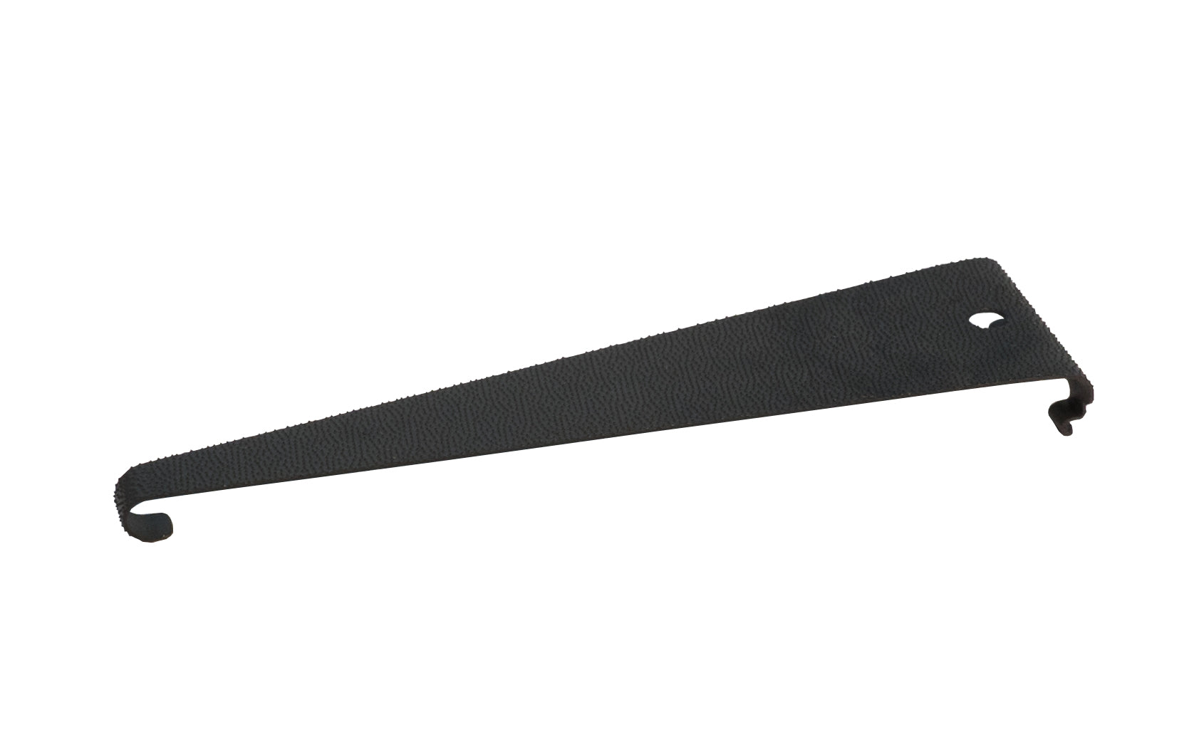 Triangle-shaped rasp hand sander replacement blade made by Tajima Tools in Japan. Designed for sanding wood, aluminum, plastic materials, it's a great for tight areas. Fine grit. Sands 6x faster than sandpaper & lasts about 100x longer. Blade is replaceable. Model SAB-20S. Made in Japan. 4975364050588