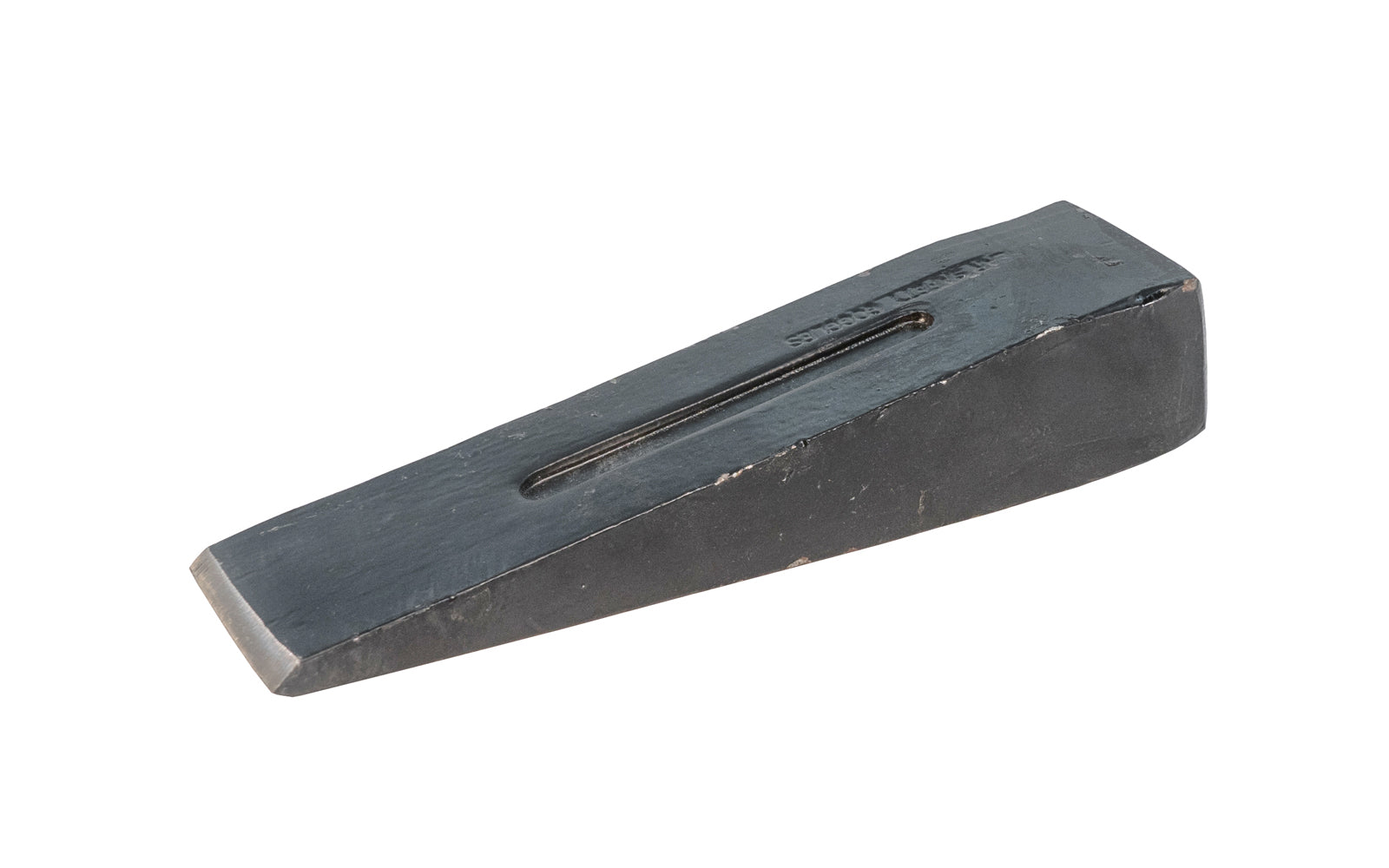  Vaughan Mfg. Model No. SW3X. Basic steel splitting wedge. 3#  steel wedge. 7-1/2" overall length. 3 lbs steel splitting wedge. 093848592769. 1-3/4" wide edge.
