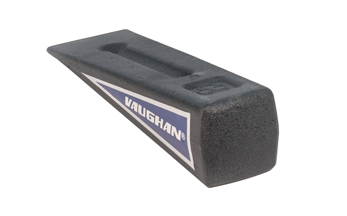  Vaughan Mfg. Model No. SW5X. Basic steel splitting wedge. 5#  steel wedge. 8-1/2" overall length. 5 lbs steel splitting wedge. 093848592783. 2-1/2" wide edge.