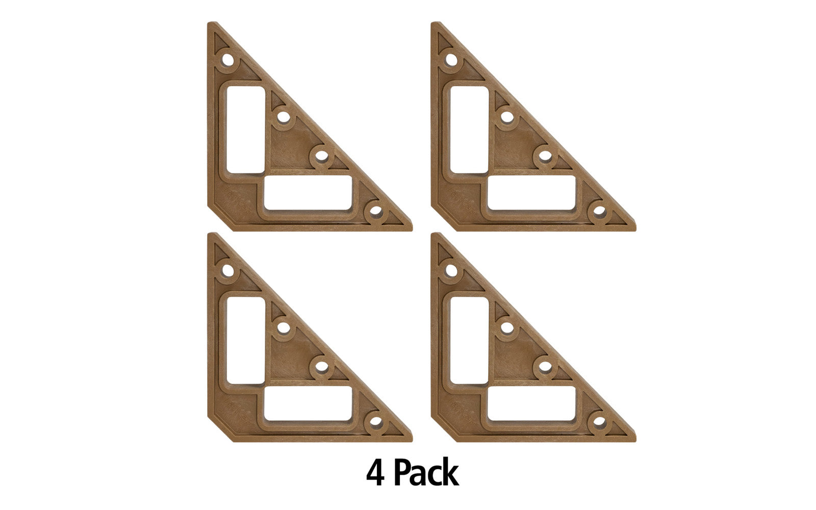 FastCap Oscar Square ~ 4 Pack Kit - Model No. OSCAR SQUARE ~ Made in USA