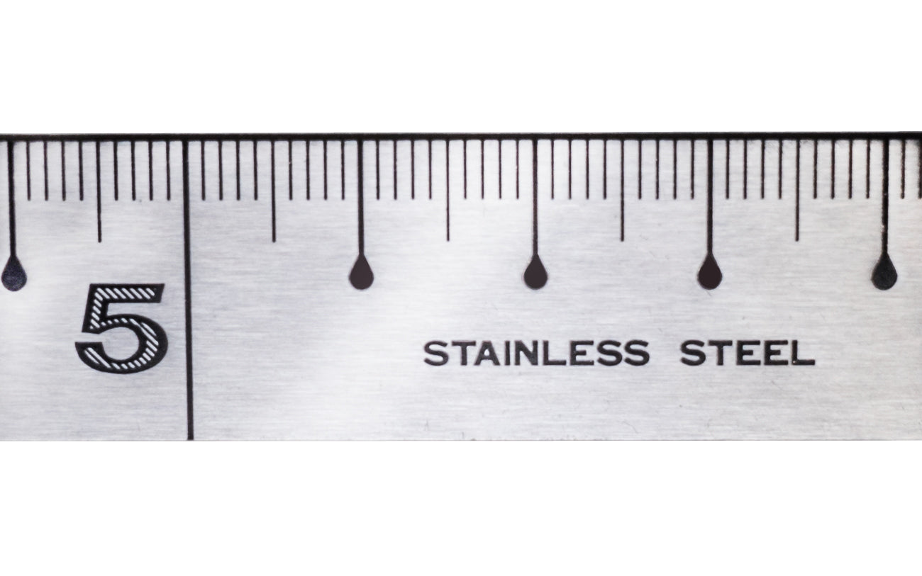 Shinwa Machinist Square ~ Metric Graduations - 6" Long - 130 mm