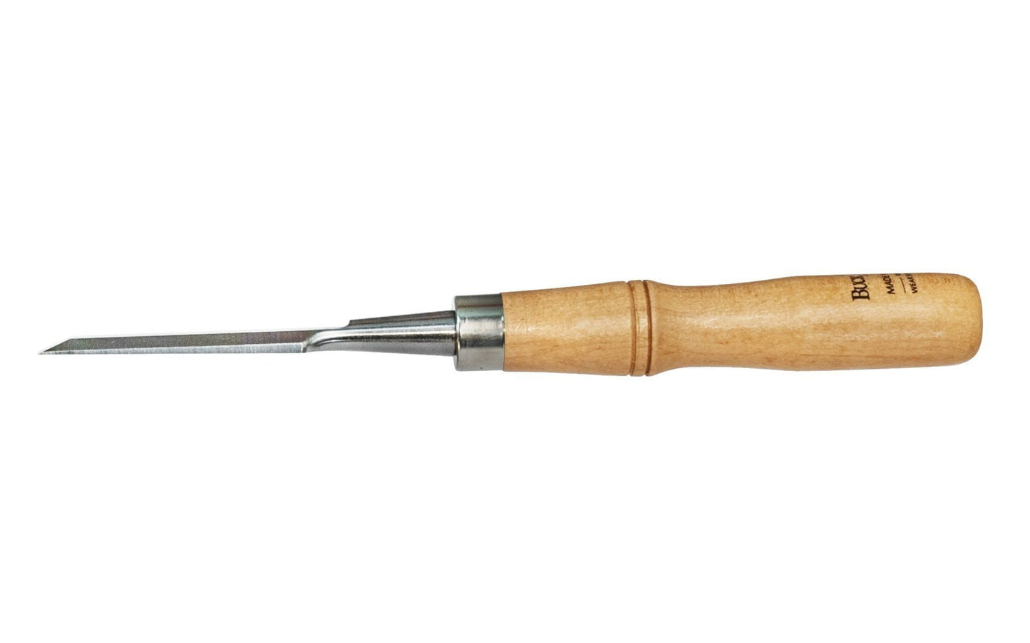 Buck Bros 3/8" Firmer Wood Chisel ~ 302 - Made in USA - Made in Massachusetts ~ 3/8" width - Drop Forged - Hardened & Tempered - Tapered Blade for balance - 3/8" size - Buck Firmer Chisel - Beveled Edges
