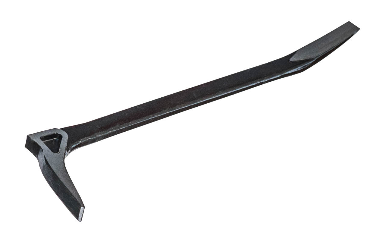 The Dogyu Japanese Stripping Bar has a unique angle pry-end shape & flat pry-end. Excellent for use on cabinets. 11" overall length. Made in Japan.