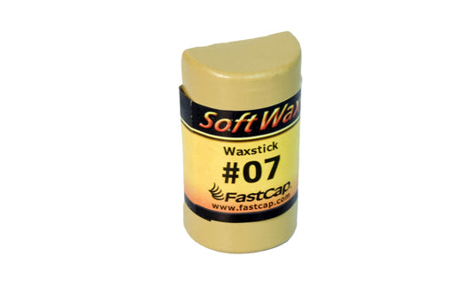 FastCap #07 SoftWax Refill Stick is great for color matches, shading & blending in finished wood. Repairs & hides small holes & scratches - Tan ~ Model No. WAX07S ~ Made in USA ~ 663807981073