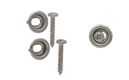 Vintage-style Hardware · Sash Stop Bead Adjusters - Pair. Allows 1/8" sideways adjustment - 11/16" Diameter. Allows for easy removal of interior stops of sash windows for repairs, refinishing, & adjustment of windows for smooth operation, especially during seasonal weather changes. Brushed Nickel finish