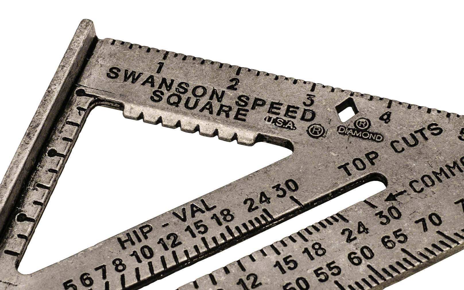 Swanson 7" Speed Square Closeup