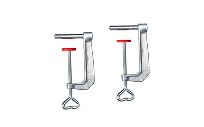 Bessey Portable Mini-Vise Clamp No. S-10 is ideal for holding round, rectangular & odd shaped objects. Non-marring plastic jaws are glue resistant. Clamping capacity up to 4". Ideal for small jobs that need parallel clamping. Can easily mount to tables & work benches. Can clamp at angles. Bessey Model S10. Mini Vise