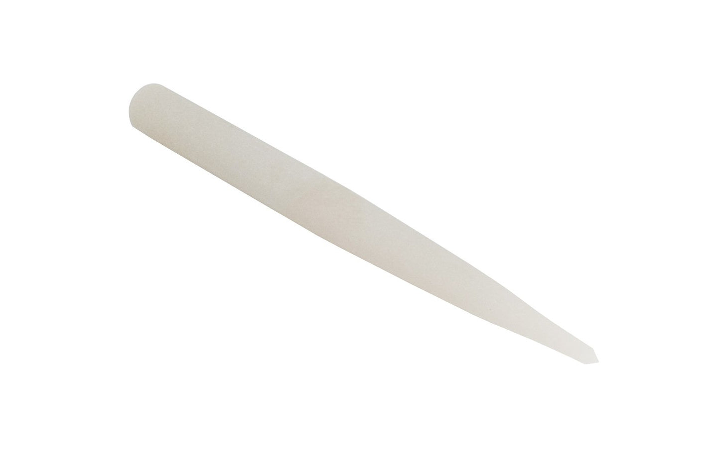 Translucent Arkansas Tapered File Stone ~ 3" Long - Made in USA ~ Model No. FAF-873-T ~ Super-fine stone that is satisfactory for the final edge - Tapered Round