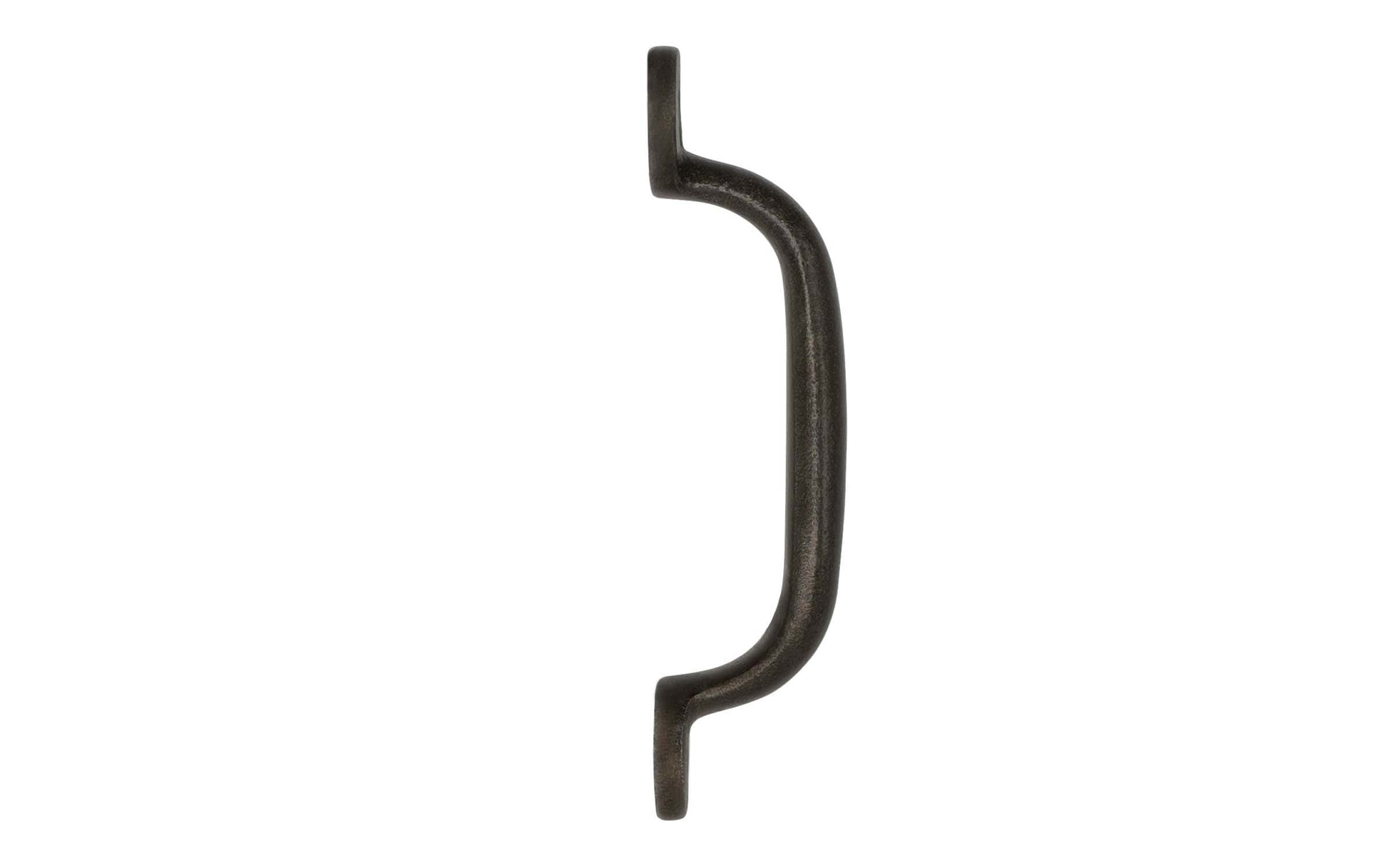 A Classic Cast Iron Handle ~ 3" On Centers with a satin black finish. Excellent for a wide variety of uses including drawers, cabinets, smaller doors, sashes, furniture, & screen doors. A classic looking handle excellent for adding charm & style to your home. Vintage finish with lacquer to resist rust. Model 88609