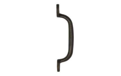 A Classic Cast Iron Handle ~ 3" On Centers with a satin black finish. Excellent for a wide variety of uses including drawers, cabinets, smaller doors, sashes, furniture, & screen doors. A classic looking handle excellent for adding charm & style to your home. Vintage finish with lacquer to resist rust. Model 88609