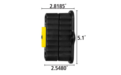 FastCap Level Rack Stacker Assembled is solution to securely & safely store your Stabila levels. Allows you to mount most Stabila levels vertically or horizontally on drywall, bare studs, garage door panels, trailer walls, or your work truck. Cam-lock provides a lock that holds your level tight, secure, & rattle-free