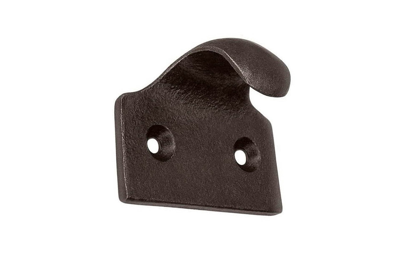 A vintage-style & rustic-looking plain cast iron sash lift. Made of strong cast iron material, it has a nice durable & strong feel. This traditional piece of hardware has been in use on windows & sashes & still works with current modern trends. Add function & class to your windows today with this timeless favorite.