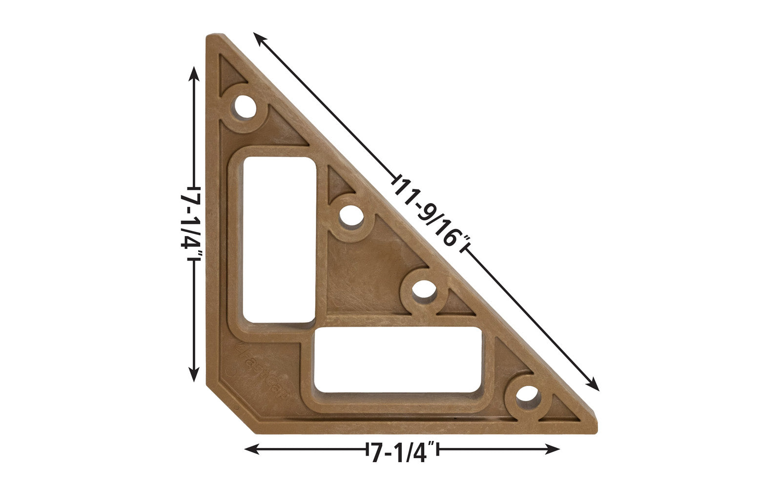FastCap Oscar Square ~ 4 Pack Kit - Model No. OSCAR SQUARE ~ Made in USA