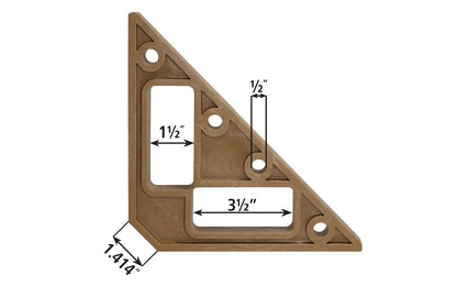 FastCap Oscar Square ~ 4 Pack Kit - Model No. OSCAR SQUARE ~ Made in USA