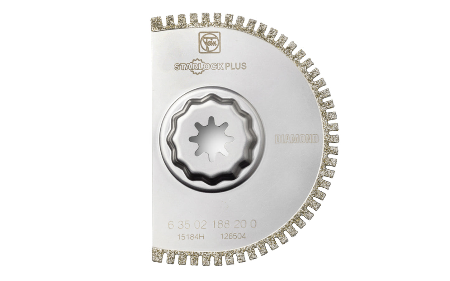 Fein Tools 3-9/16" Segment Diamond Open Teeth Saw Blade - 188 Blade. Open teeth for perfect, clean cut edges without delamination in CFRP/fiberglass materials. Very high cutting speed & precision. Diamond coating for exceptional service life. Thin blade version. Kerf approx. 3/64" (1.2 mm). 63502188210