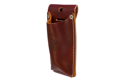 Occidental Leather Offset Snip Holder Holster ~ 5527 - Model 5527 - Fits up to a 3" work belt - Snip Holder - 3" projection - Riveted - Holster - Hand Made - 759244317909 - Leather - Occidental Holder - Occidental Leather Metal Snip Holder - Tool Holder - Snip Holster - Wiss Snip Holster - Tin Snip Holder - Offset Snip