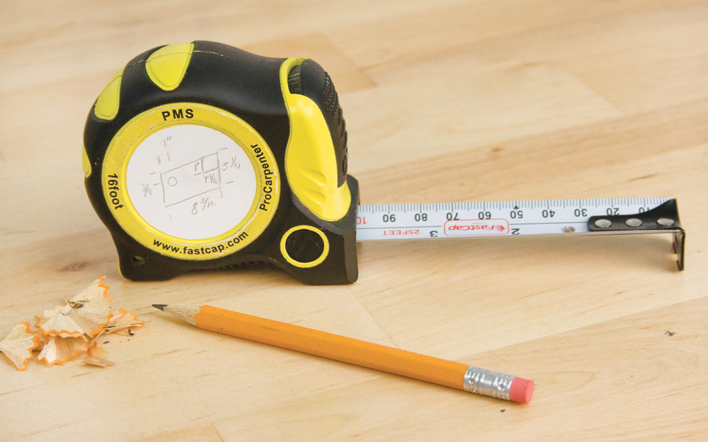 FastCap Auto-Lock Tape Measure ~ 16'  Metric / Standard - Model No. PMS-16 AUTO