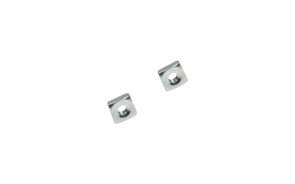 8-32 Square Nuts ~ Pair